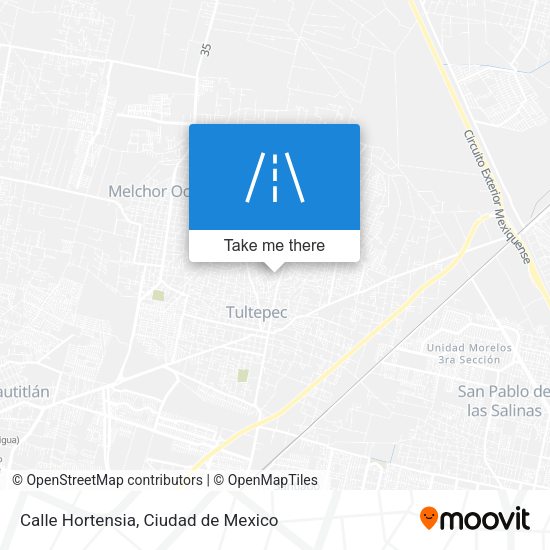 Calle Hortensia map