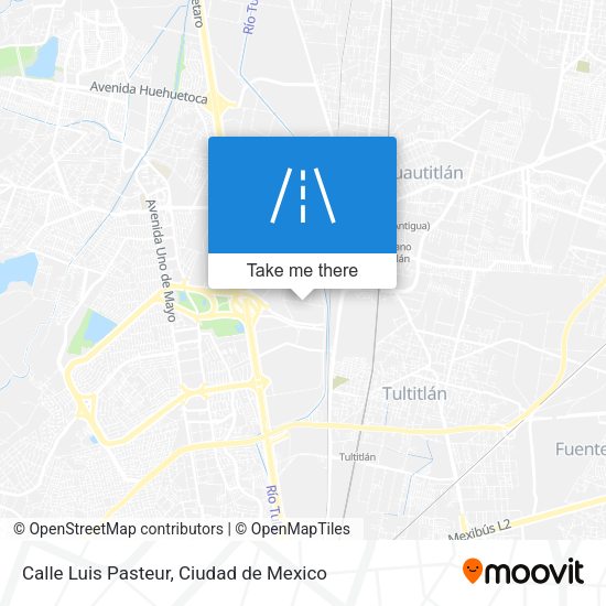 Mapa de Calle Luis Pasteur