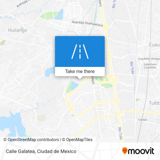 Calle Galatea map