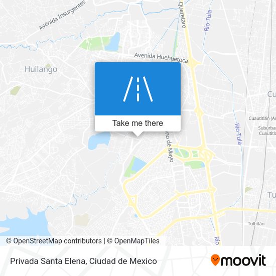 Privada Santa Elena map