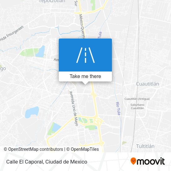 Mapa de Calle El Caporal