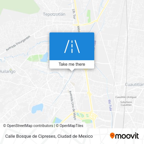 Calle Bosque de Cipreses map