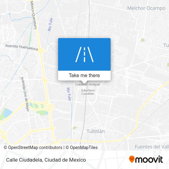 Calle Ciudadela map