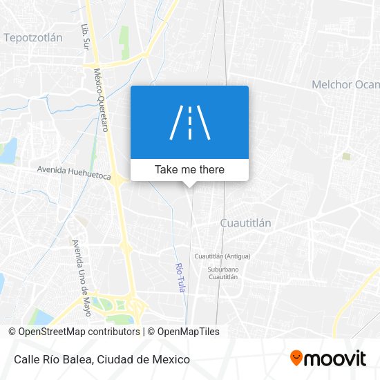 Calle Río Balea map