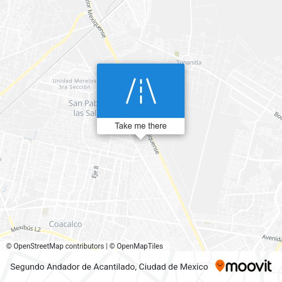 Segundo Andador de Acantilado map
