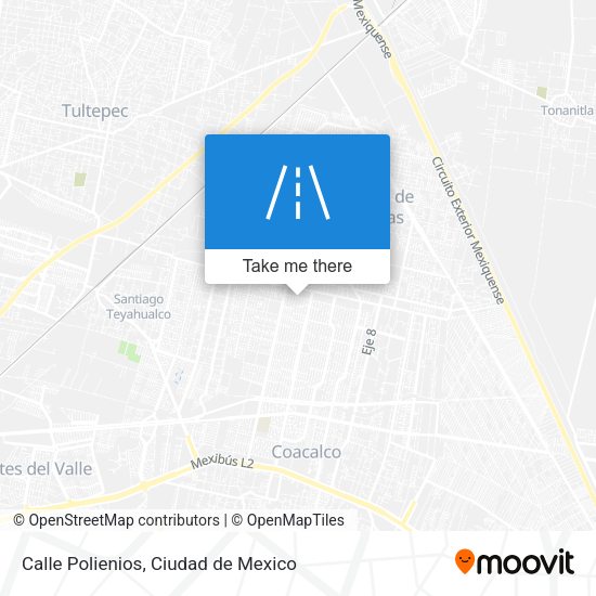 Calle Polienios map