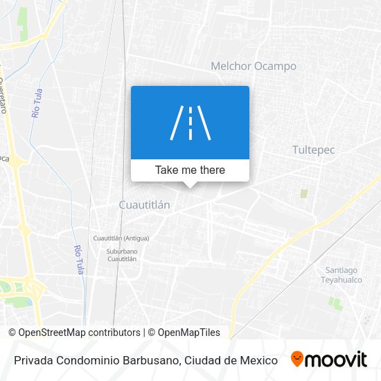 Privada Condominio Barbusano map