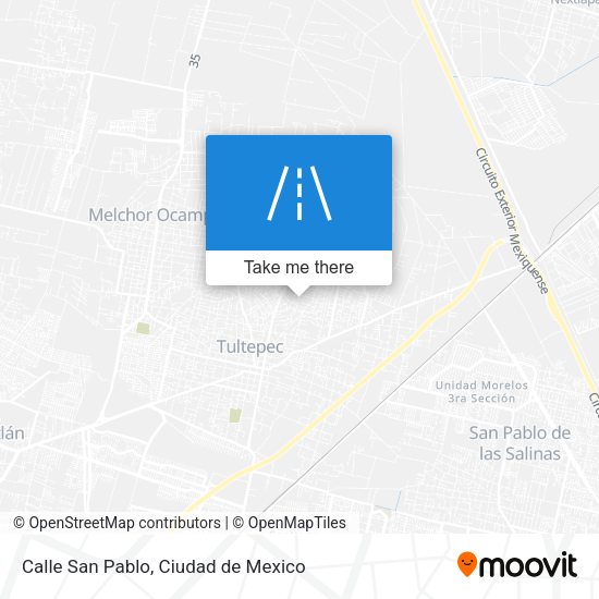 Calle San Pablo map