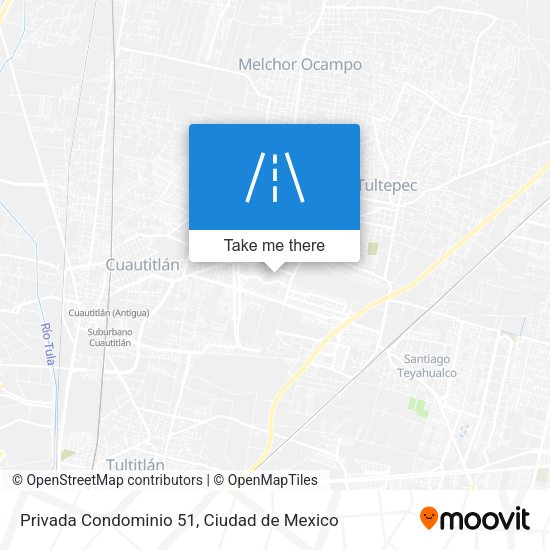 Mapa de Privada Condominio 51