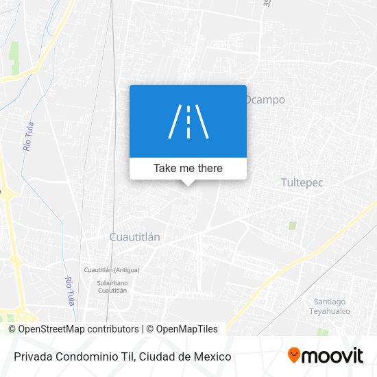 Mapa de Privada Condominio Til
