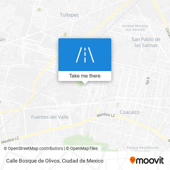 Calle Bosque de Olivos map