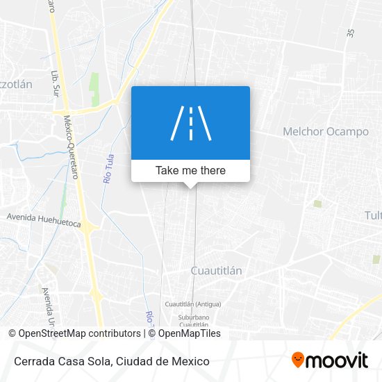 Cerrada Casa Sola map