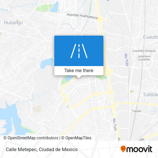 Calle Metepec map