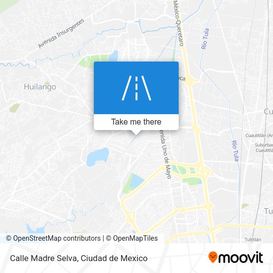 Calle Madre Selva map