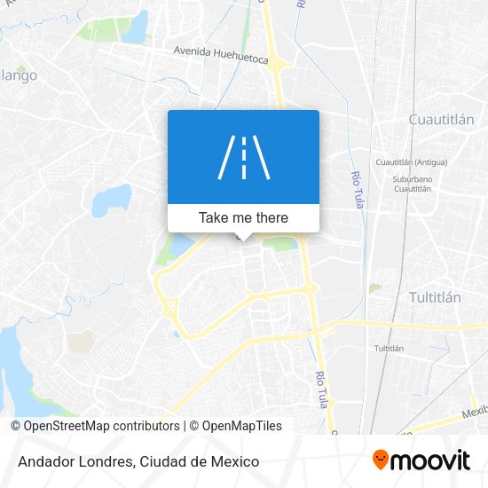 Mapa de Andador Londres