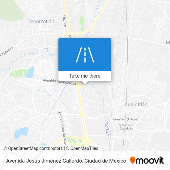 Avenida Jesús Jiménez Gallardo map