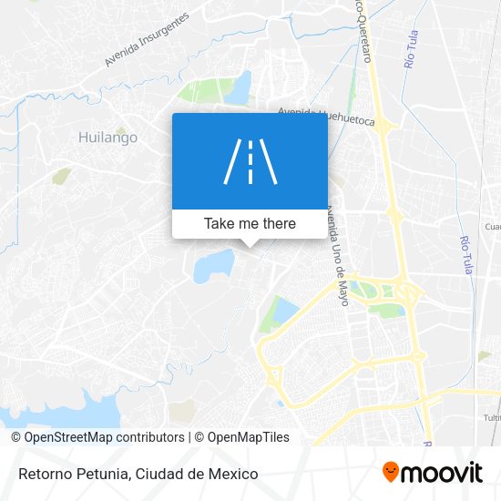 Mapa de Retorno Petunia