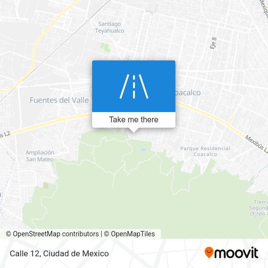 Mapa de Calle 12