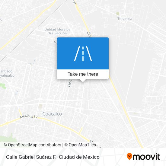Mapa de Calle Gabriel Suárez F.