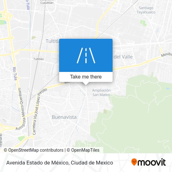 Avenida Estado de México map