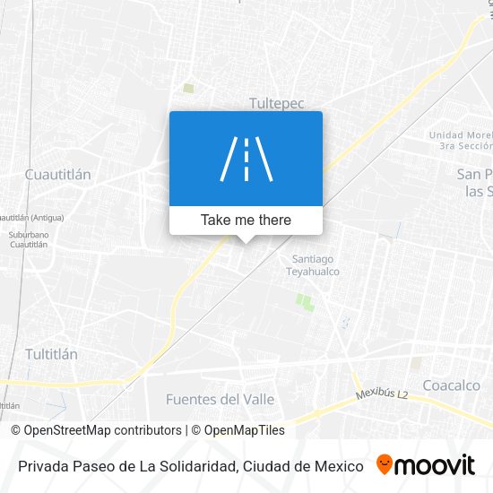 Privada Paseo de La Solidaridad map