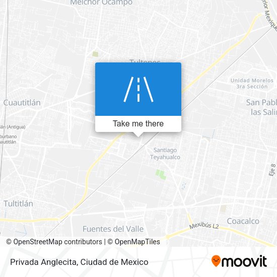 Privada Anglecita map