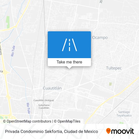 Privada Condominio Sekfortia map