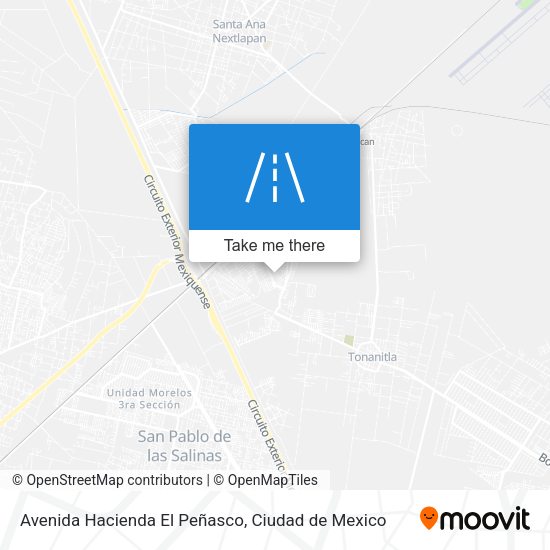 Avenida Hacienda El Peñasco map