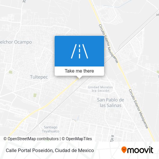 Calle Portal Poseidón map
