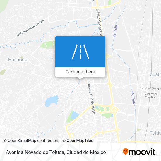 Avenida Nevado de Toluca map