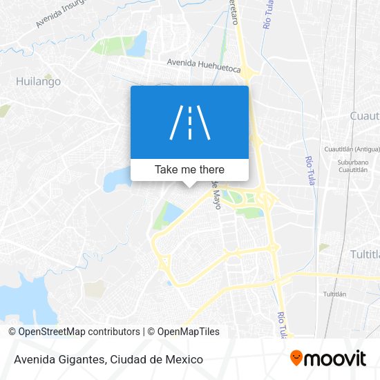 Avenida Gigantes map