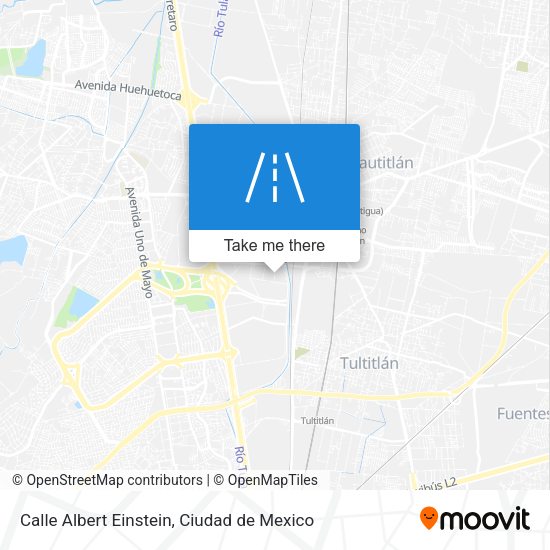 Mapa de Calle Albert Einstein