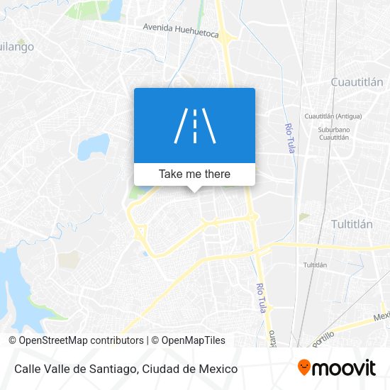Mapa de Calle Valle de Santiago