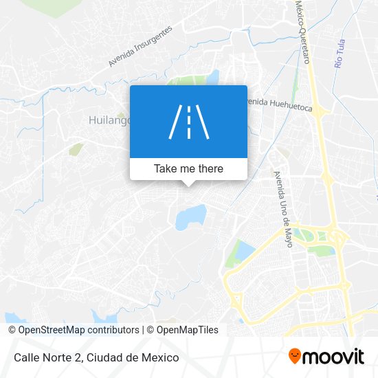 Mapa de Calle Norte 2