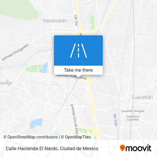 Calle Hacienda El Nardo map