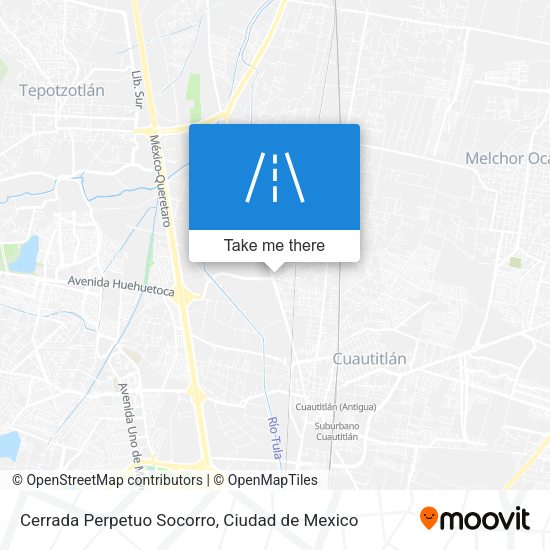 Cerrada Perpetuo Socorro map
