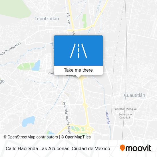 Calle Hacienda Las Azucenas map