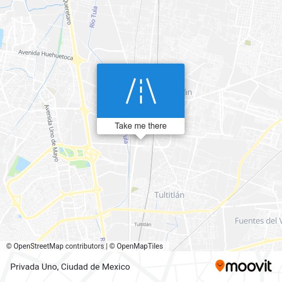Mapa de Privada Uno