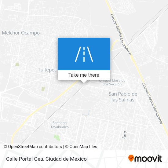 Calle Portal Gea map