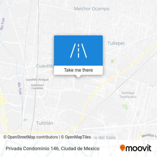 Mapa de Privada Condominio 146