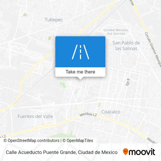 Calle Acueducto Puente Grande map
