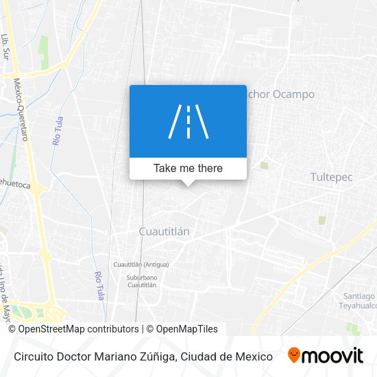 Circuito Doctor Mariano Zúñiga map