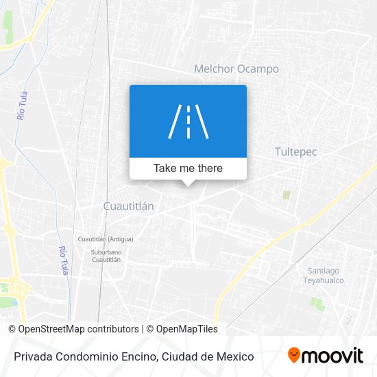 Mapa de Privada Condominio Encino