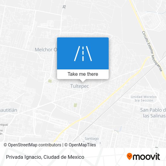 Privada Ignacio map
