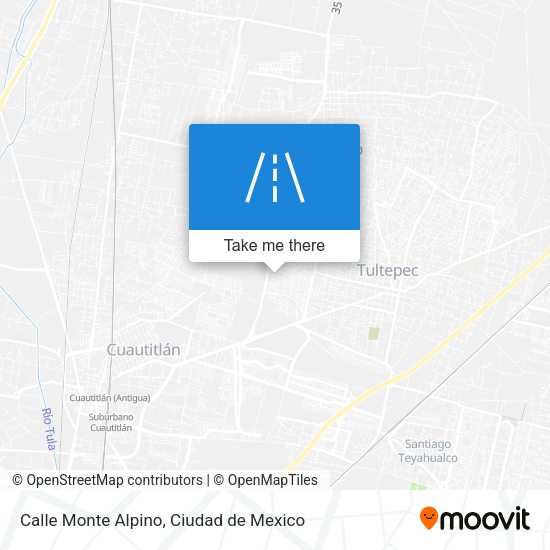 Calle Monte Alpino map