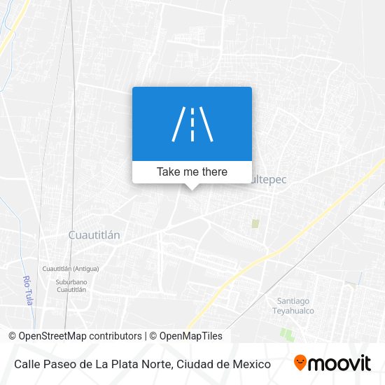 Calle Paseo de La Plata Norte map