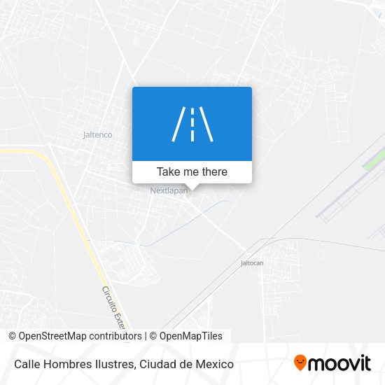Mapa de Calle Hombres Ilustres