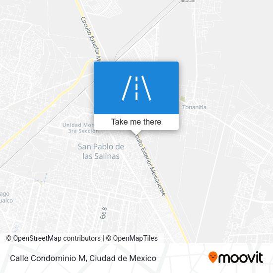 Calle Condominio M map