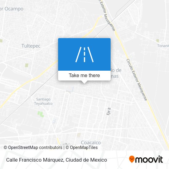 Calle Francisco Márquez map