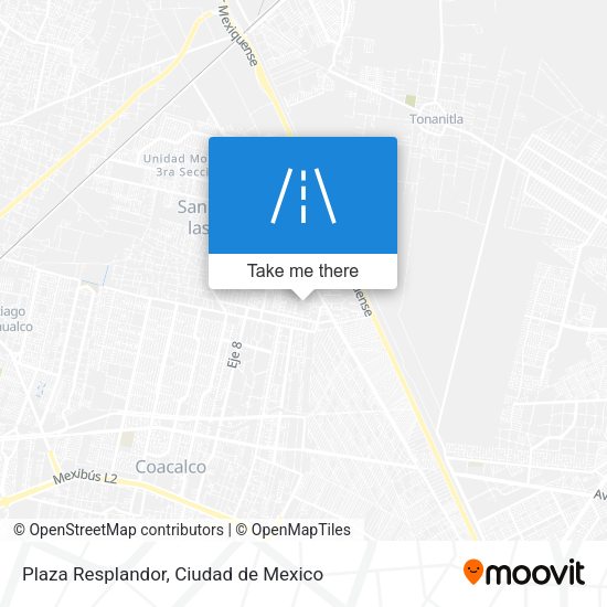 Plaza Resplandor map